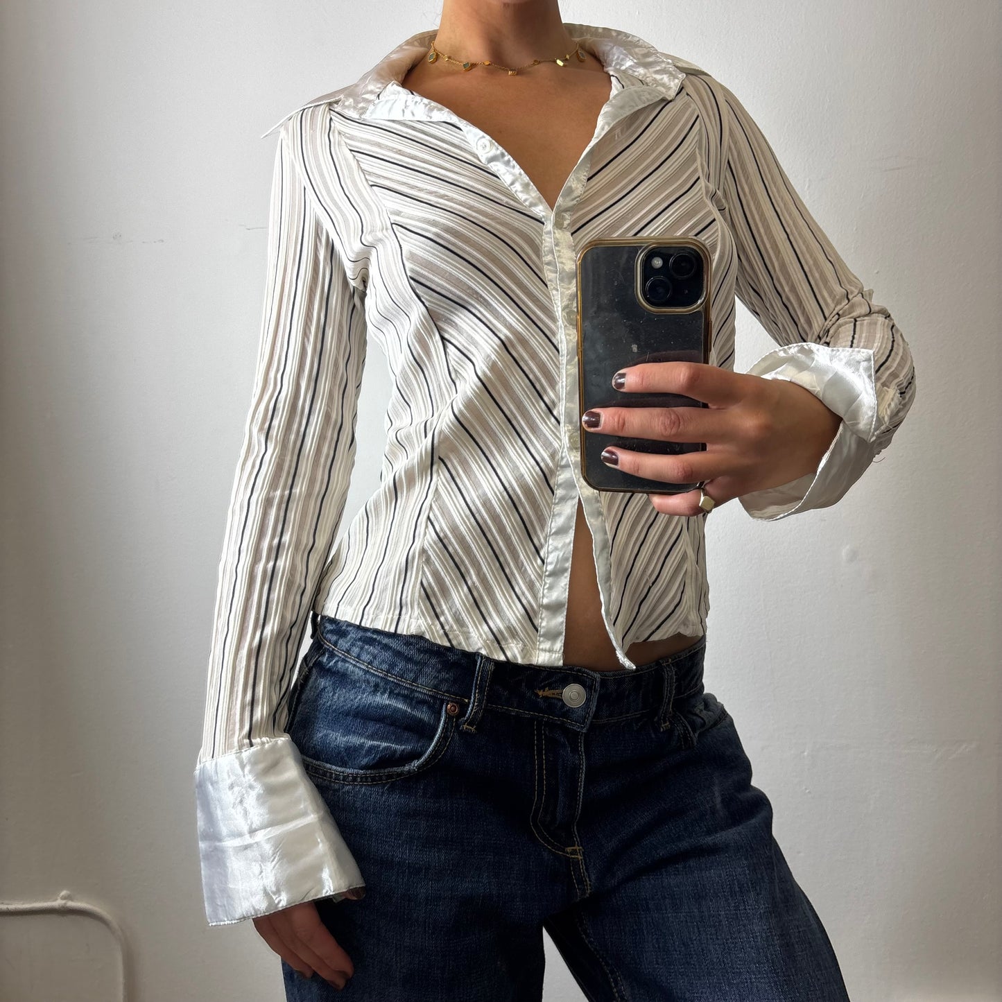 vintage pinstripe shirt
