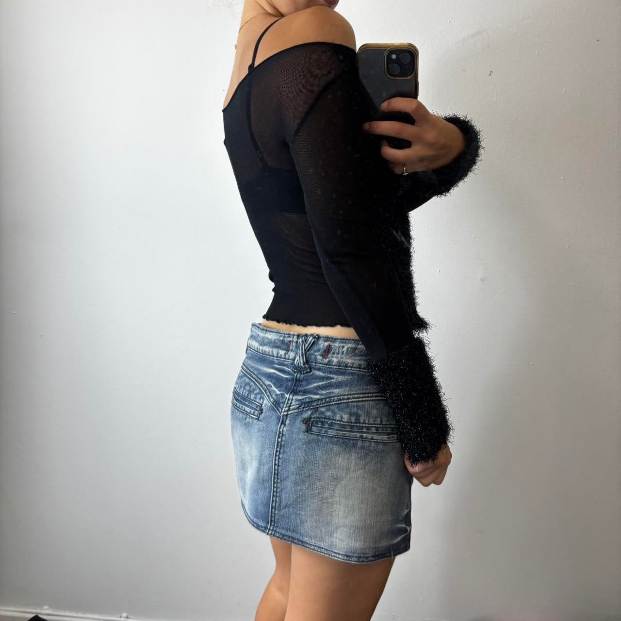 vintage off the shoulder top