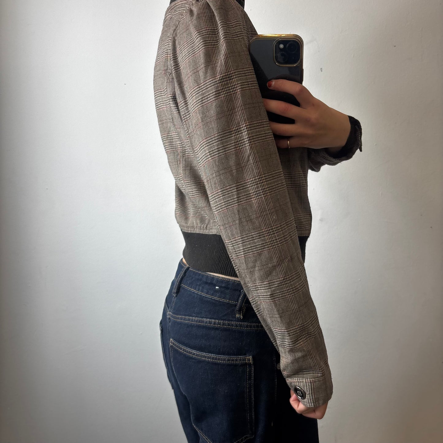 funnel neck jacket