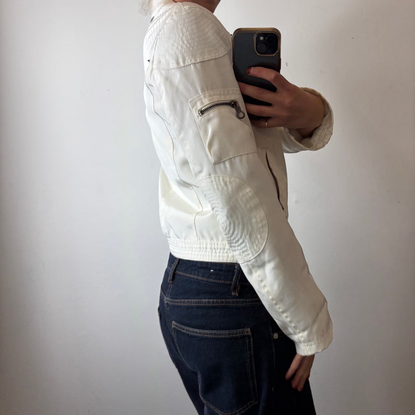zip up cargo jacket