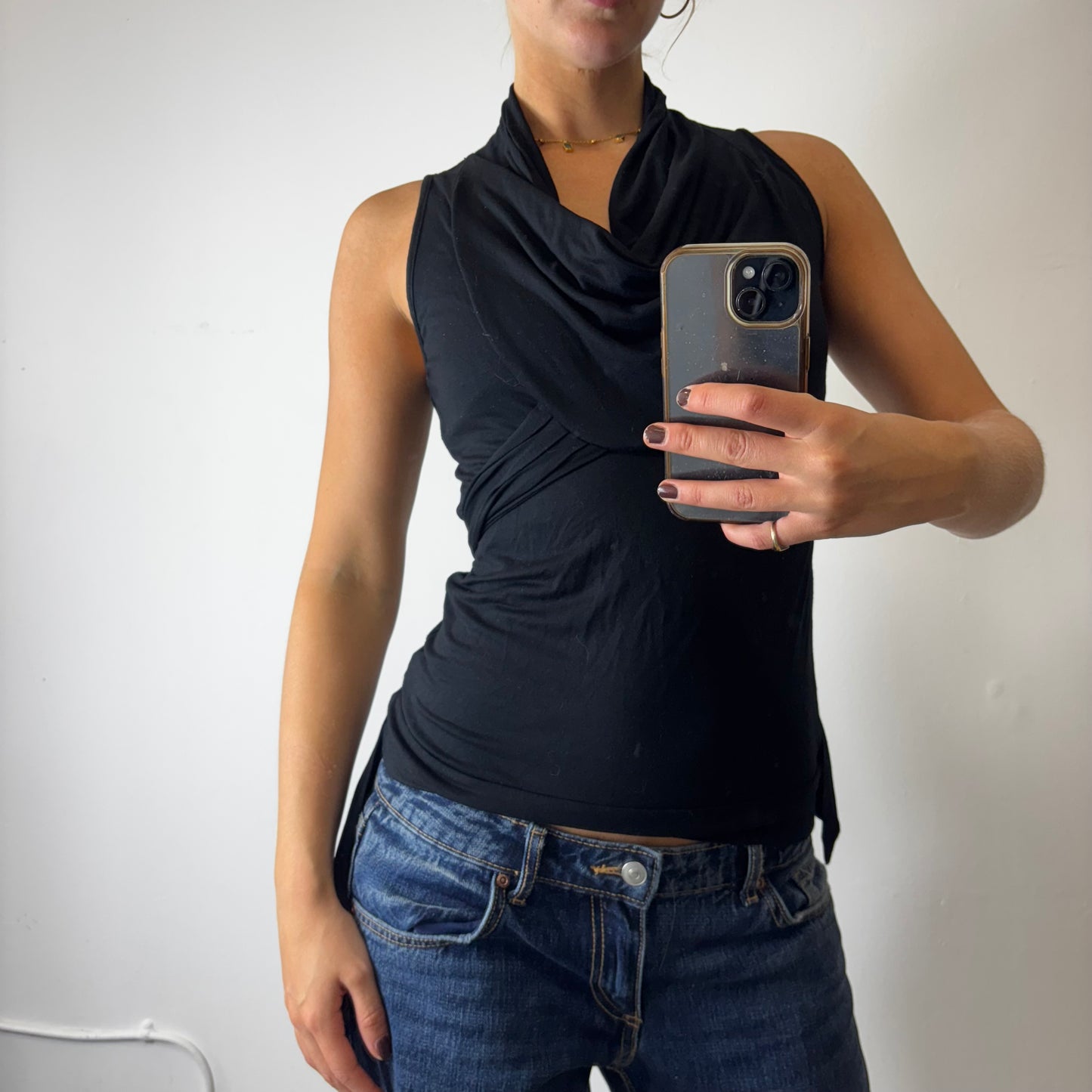vintage black top