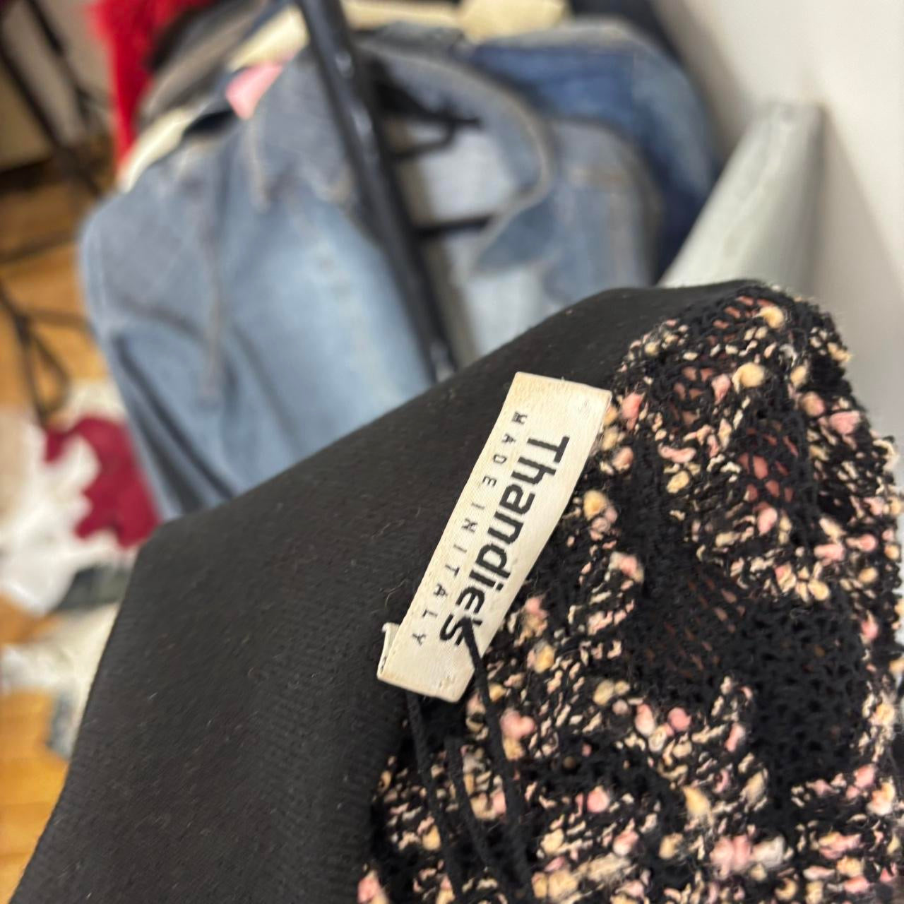vintage black jumper