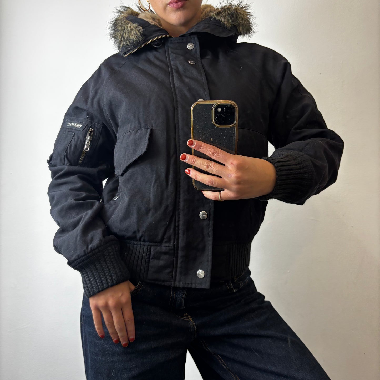 black puffer
