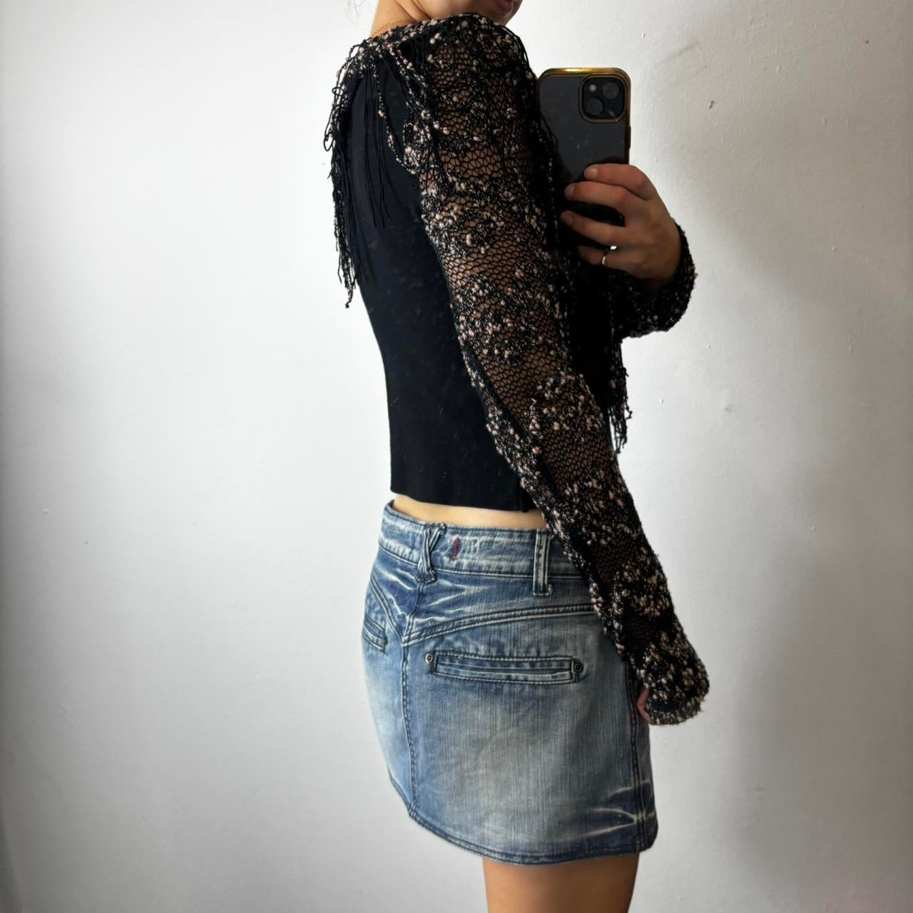 vintage black jumper