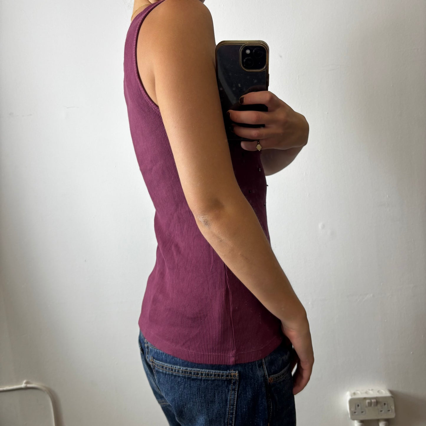 vintage sequin top