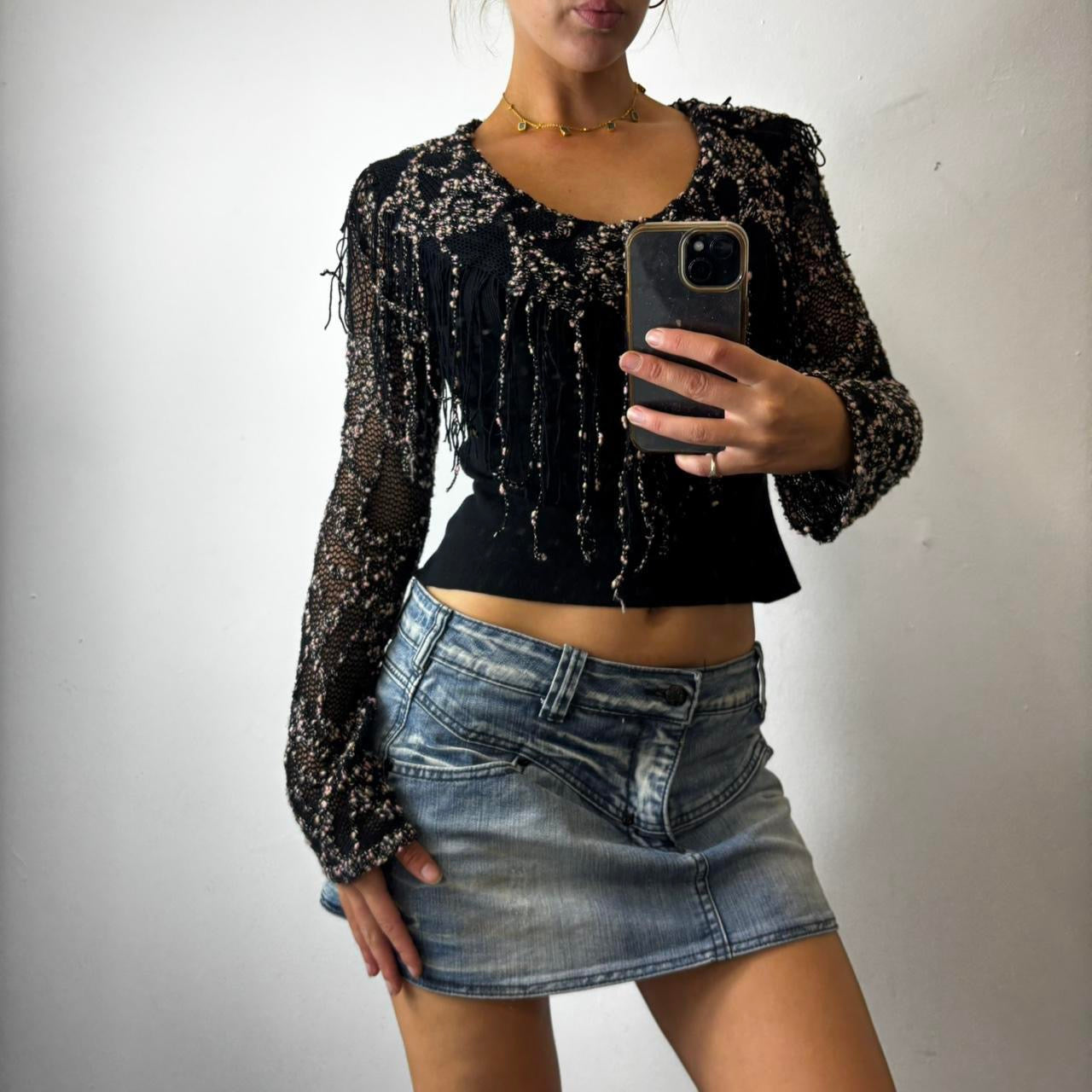 vintage black jumper
