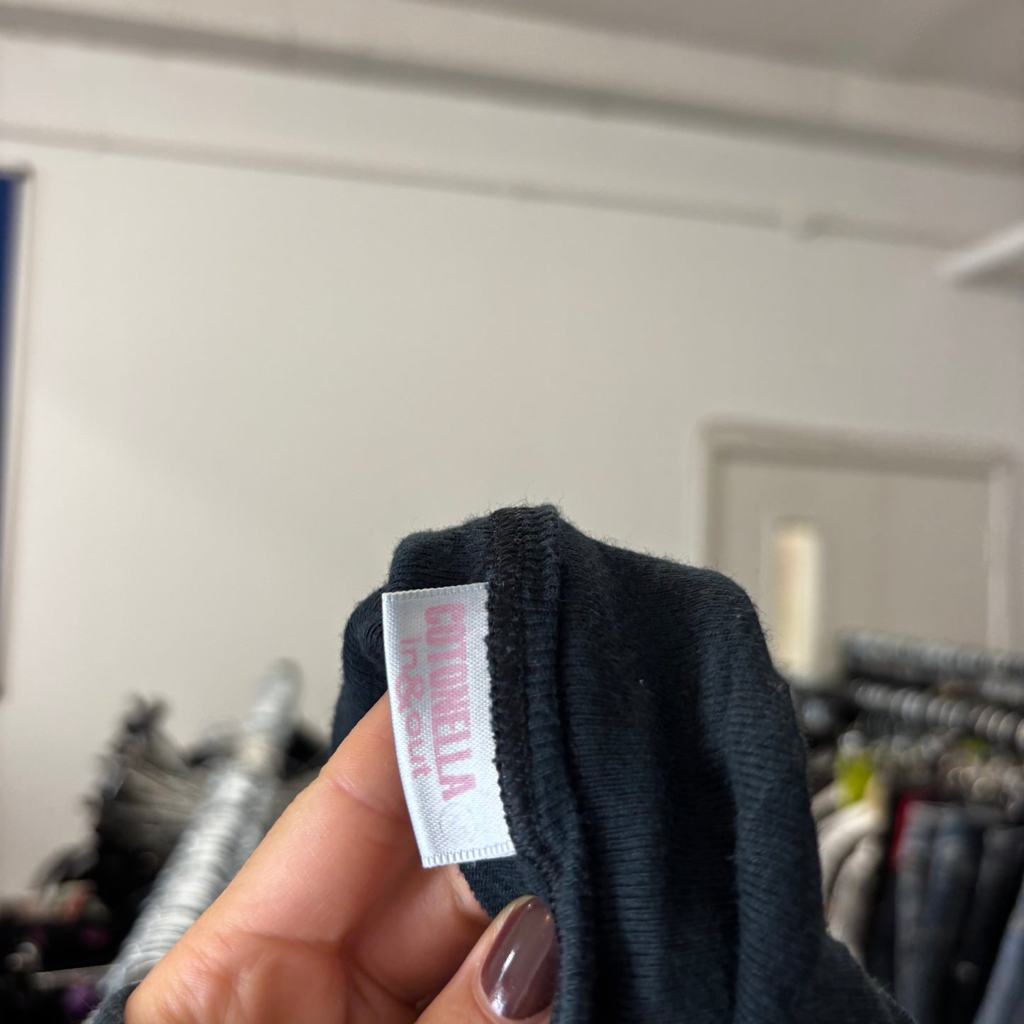vintage cold shoulder top