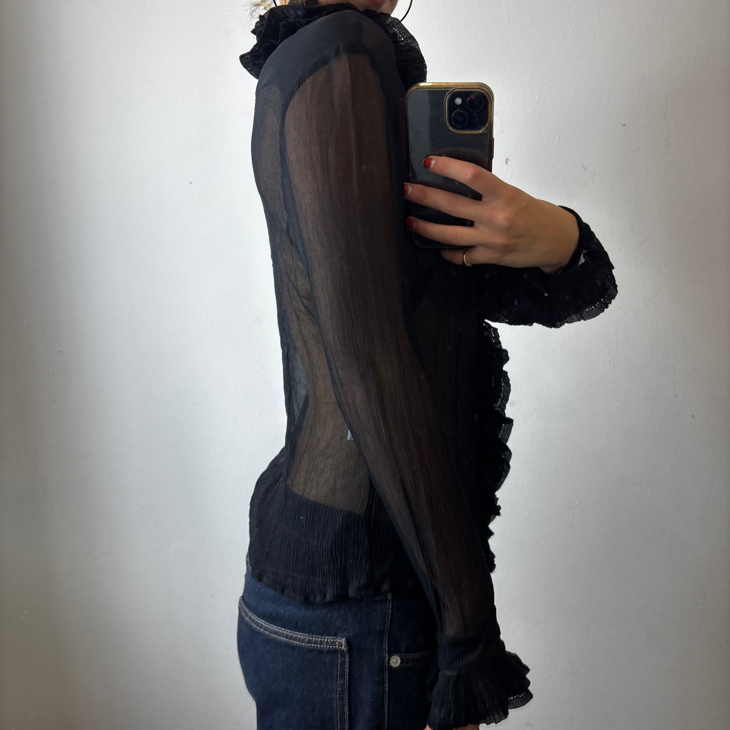 mesh shirt