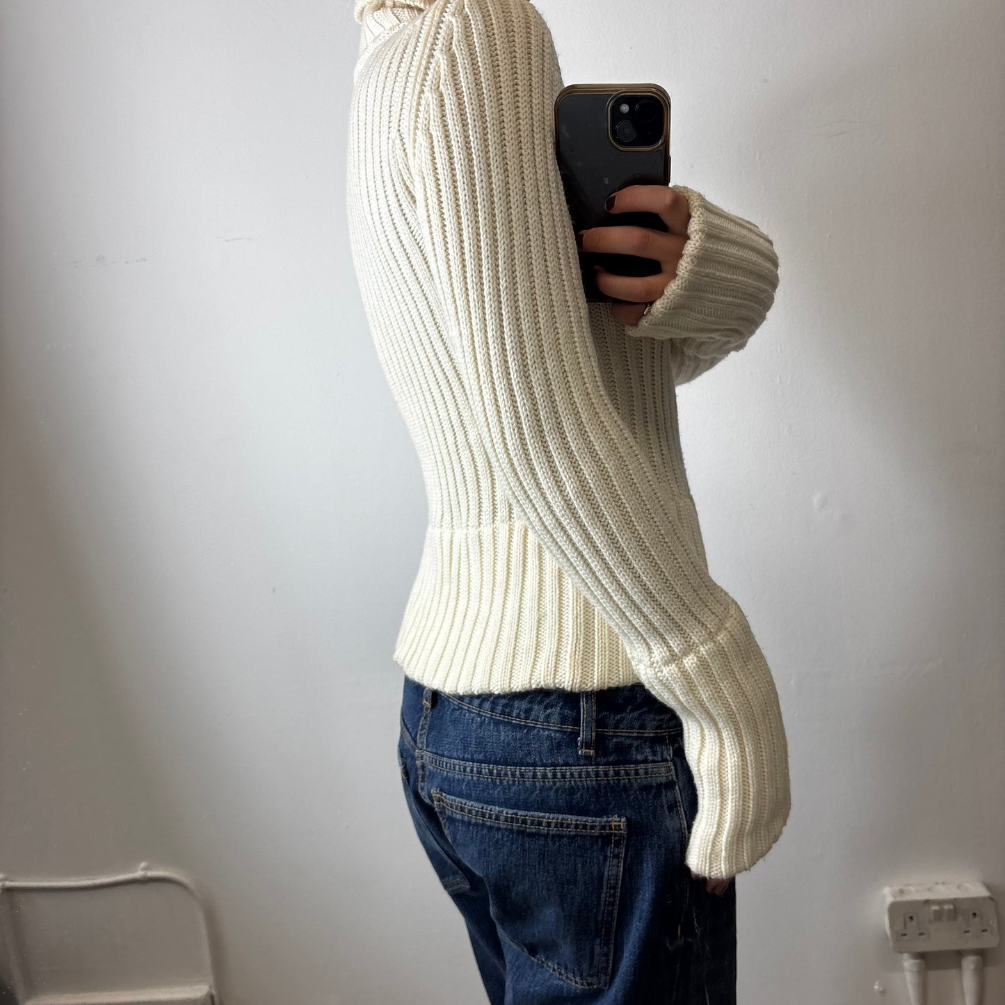 vintage zip jumper