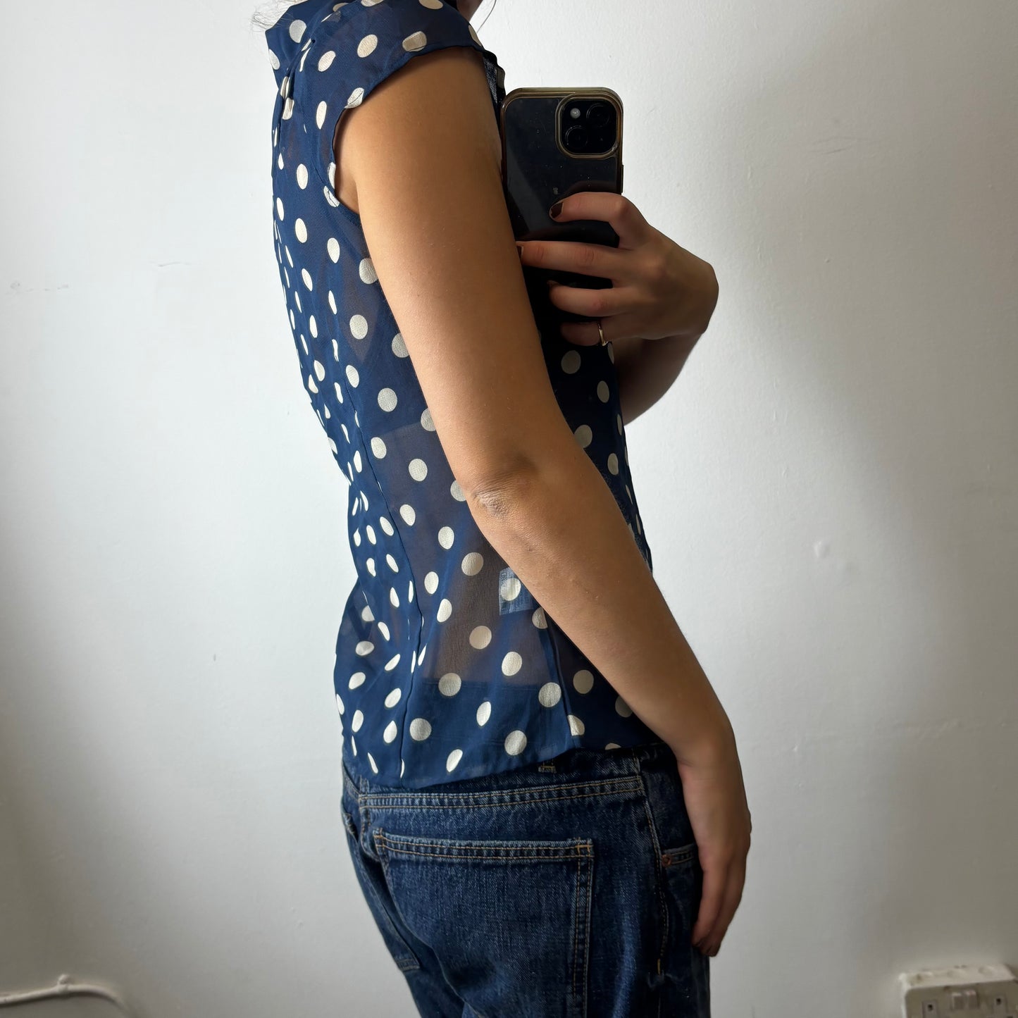 vintage mesh shirt