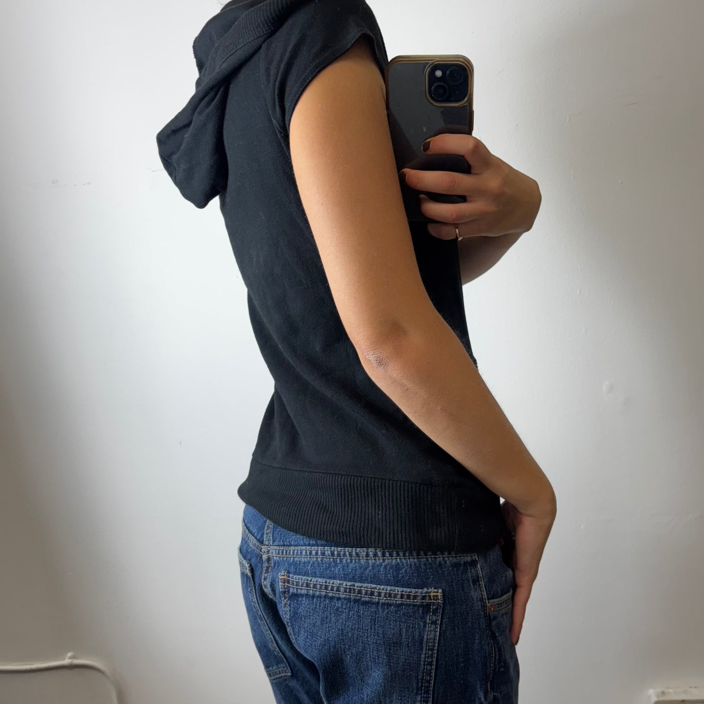 vintage hooded top