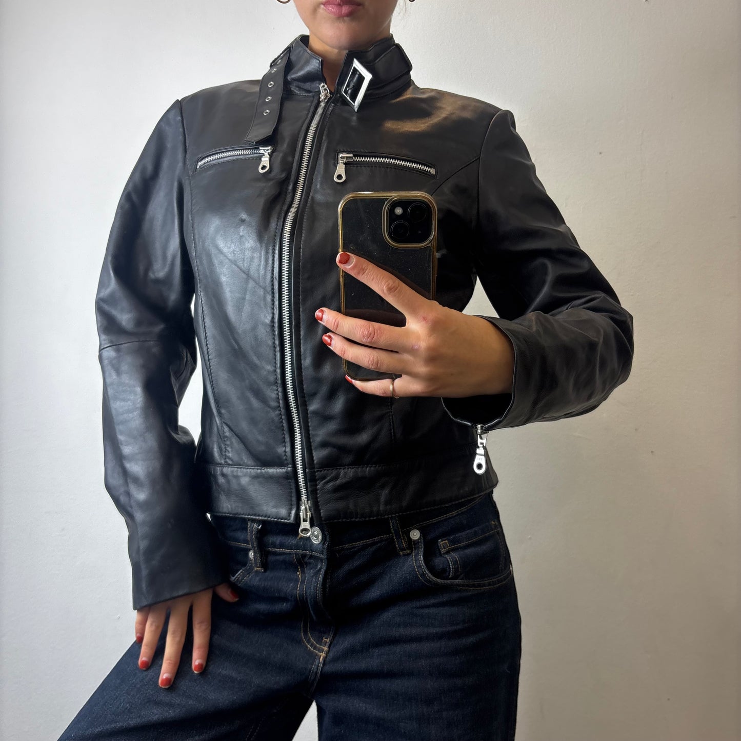 leather jacket
