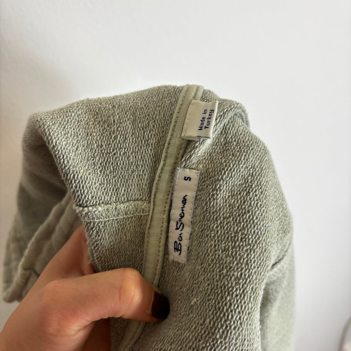 vintage zip hooded top