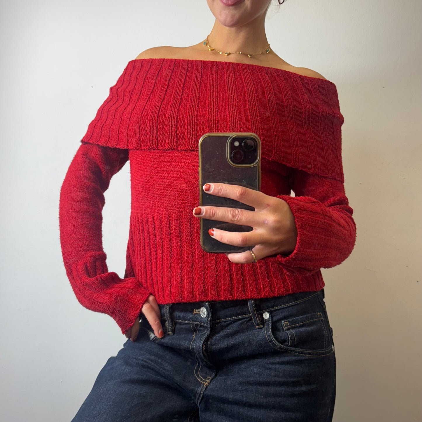 off the shoulder jumper