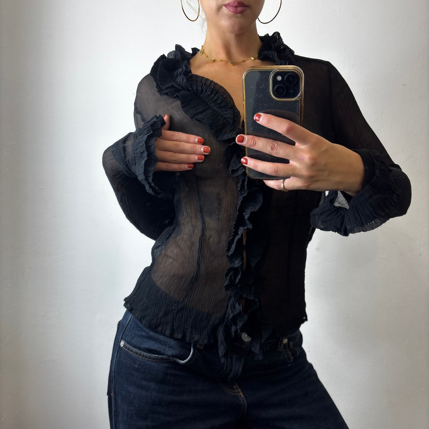 mesh shirt