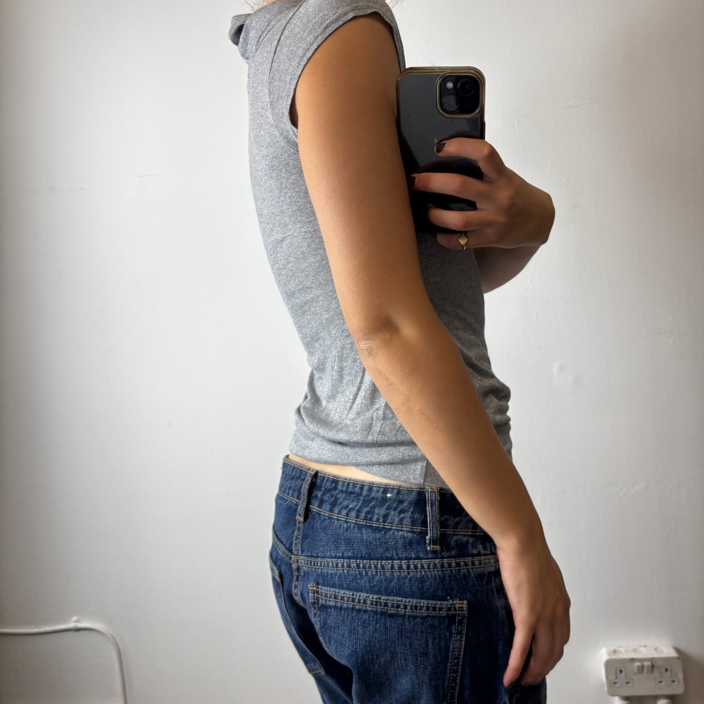 cowl neck / off the shoulder top