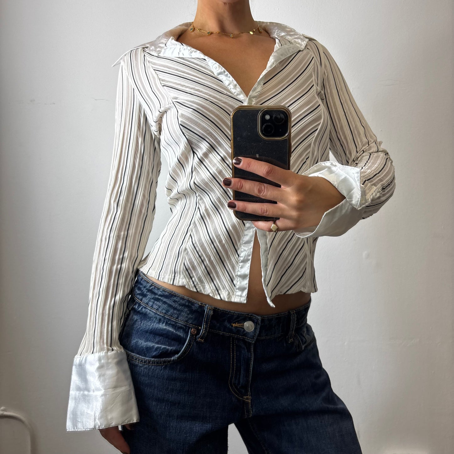 vintage pinstripe shirt
