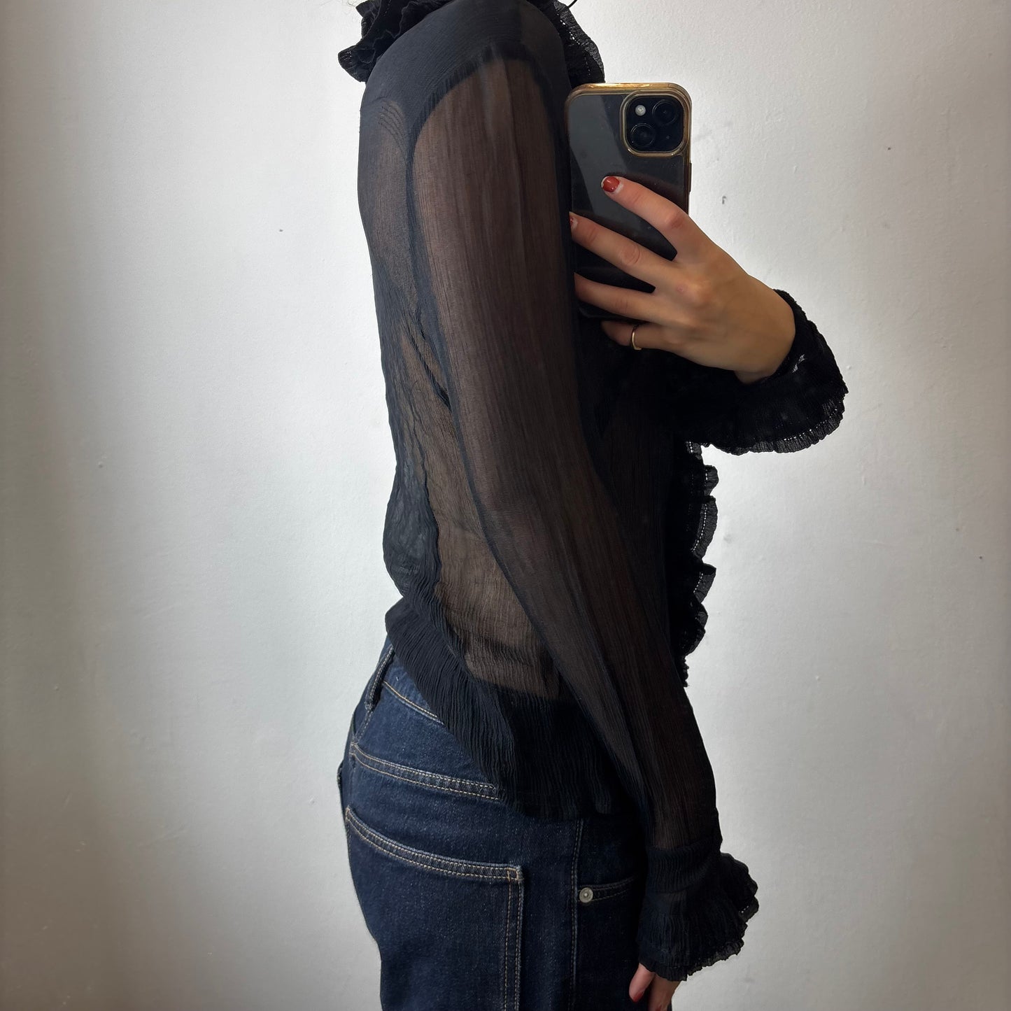 mesh shirt