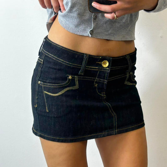 vintage low rise skirt