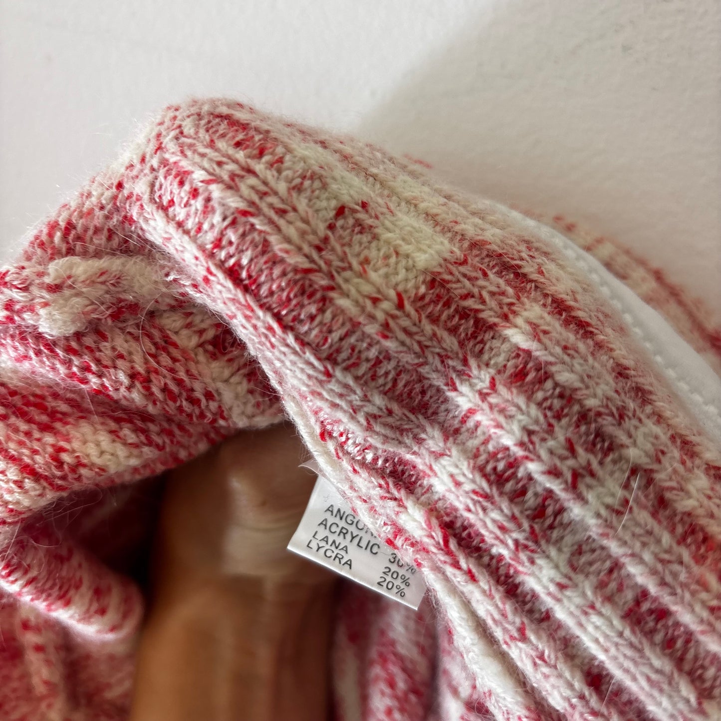 knit top with zip detail