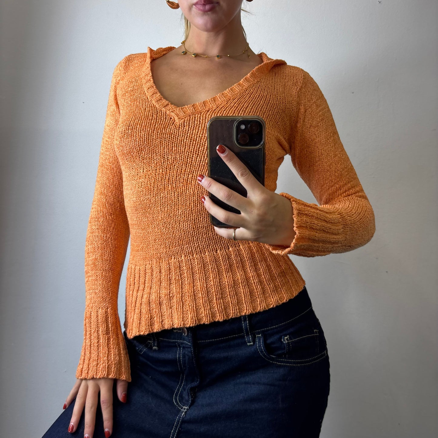 pimkie knit hoodie