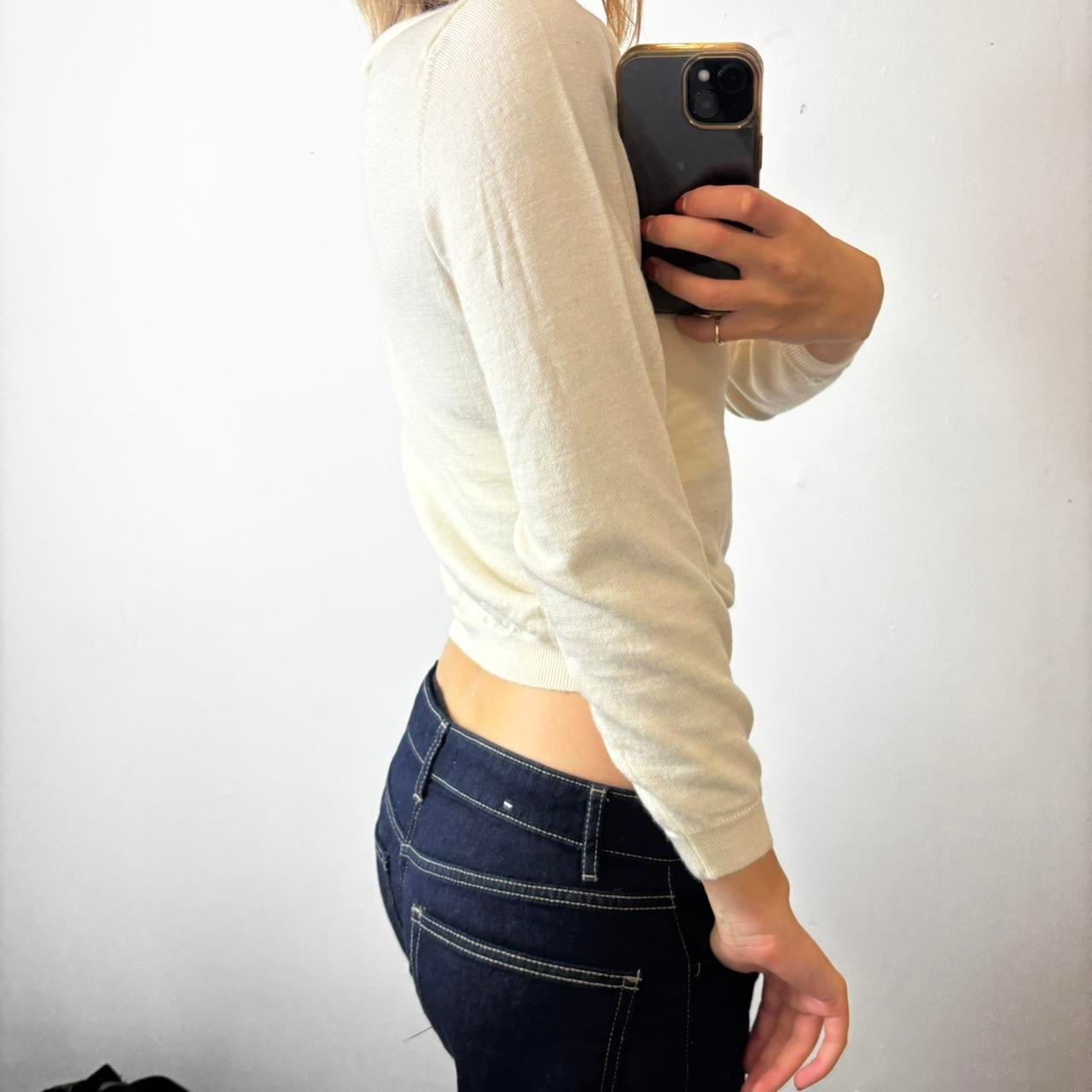 cream jumper