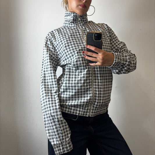 gingham jacket