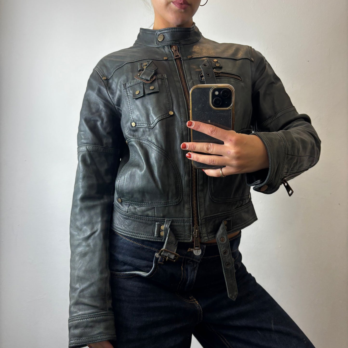 leather jacket
