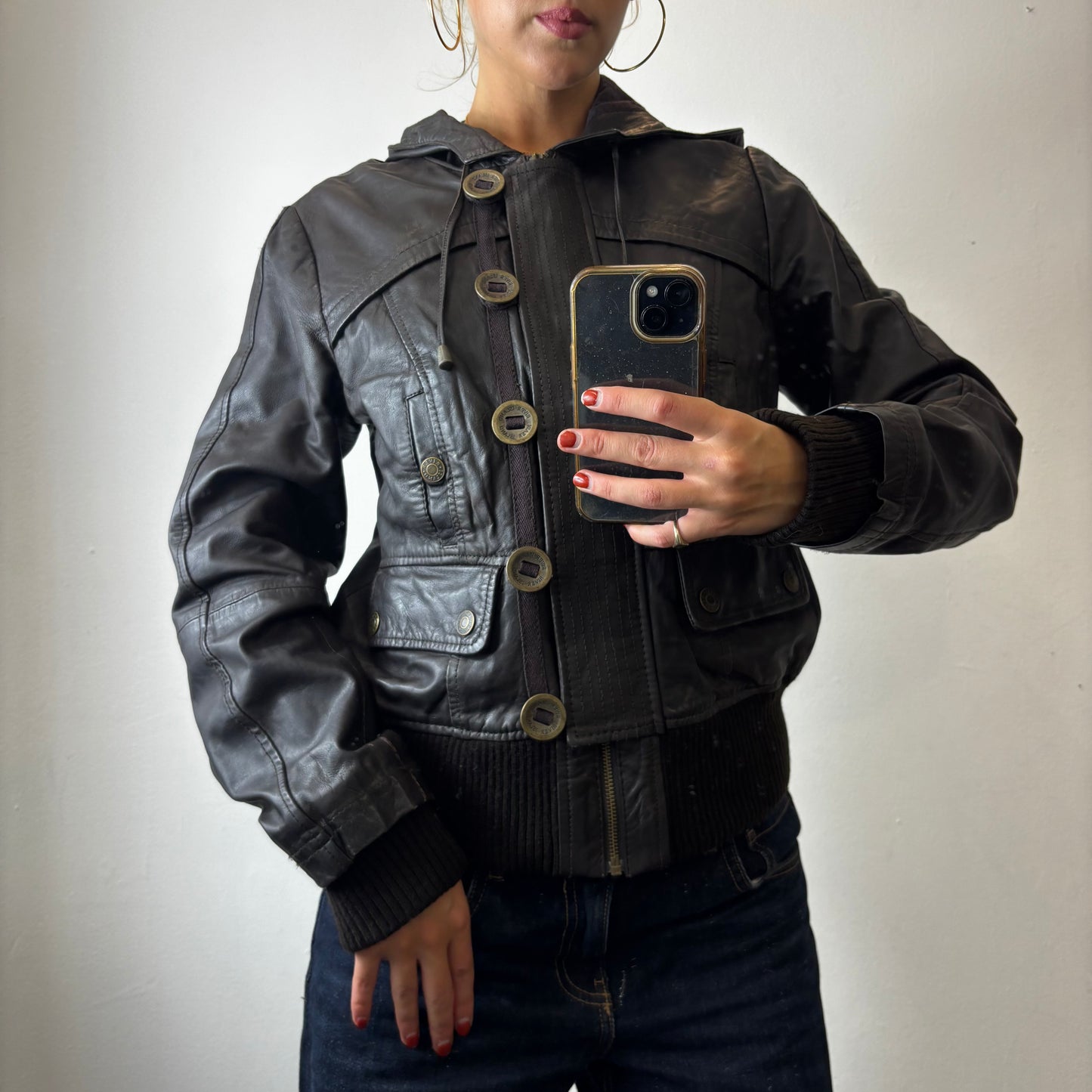 leather jacket