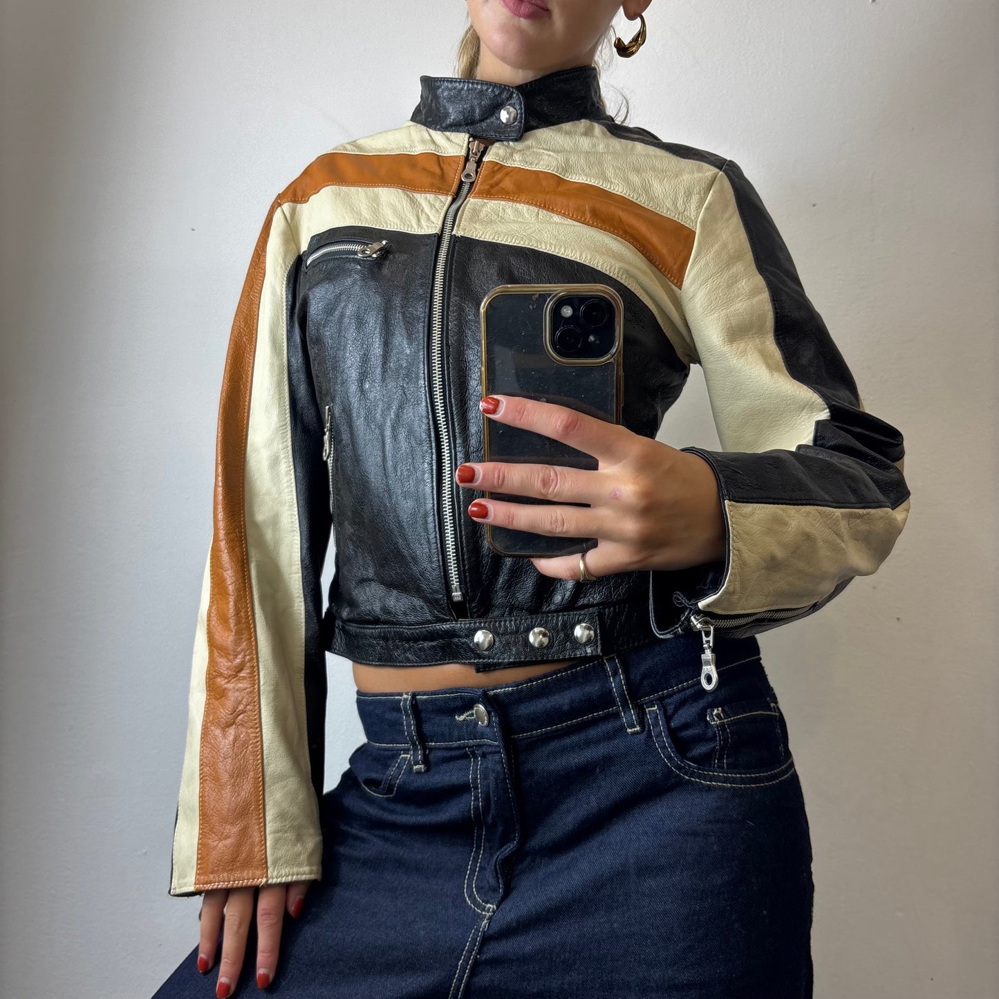 motocross leather jacket