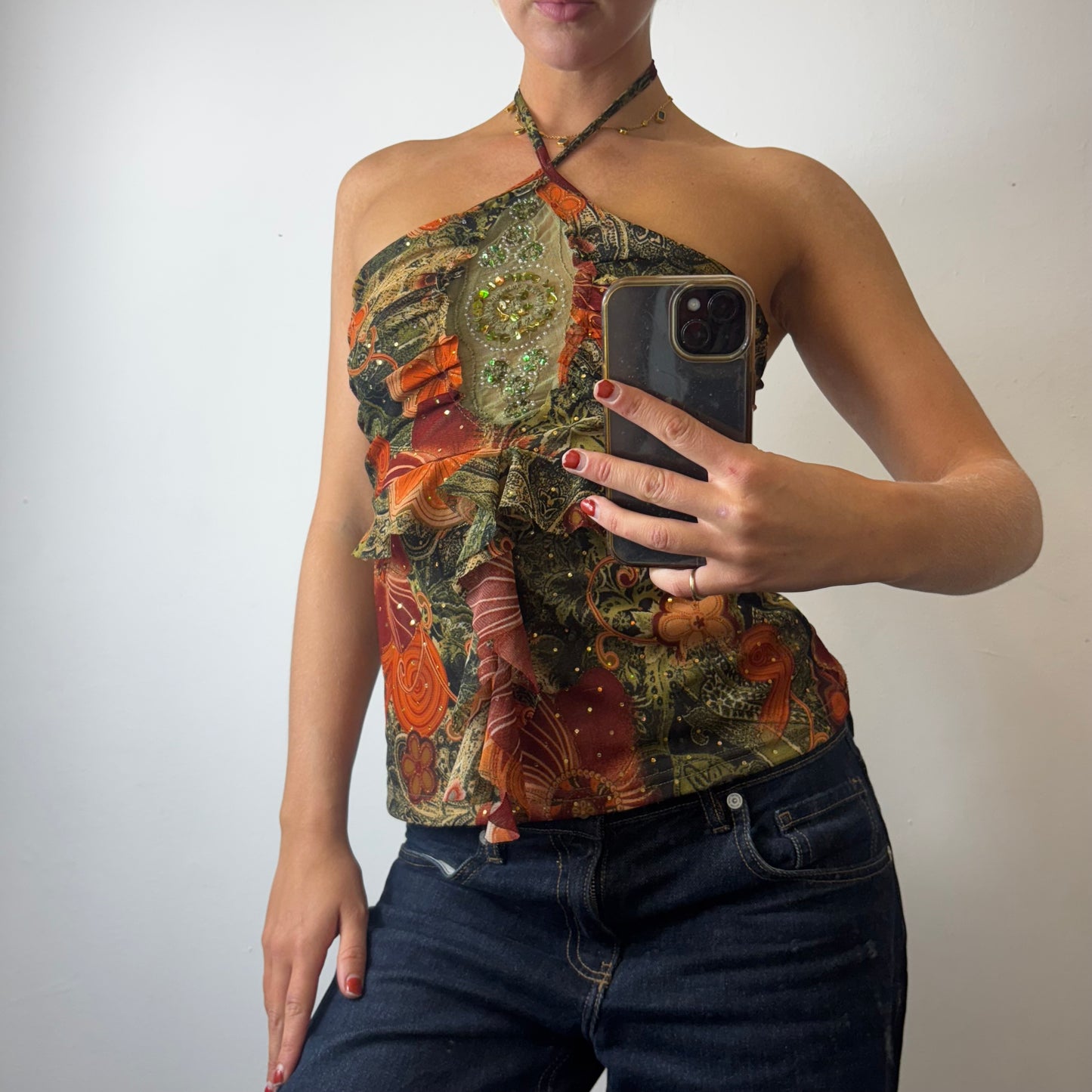 ‘made in italy’ halter top