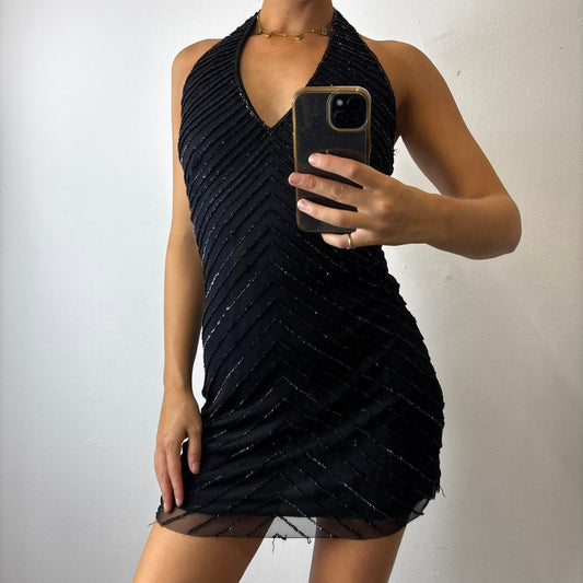 vintage sequin dress
