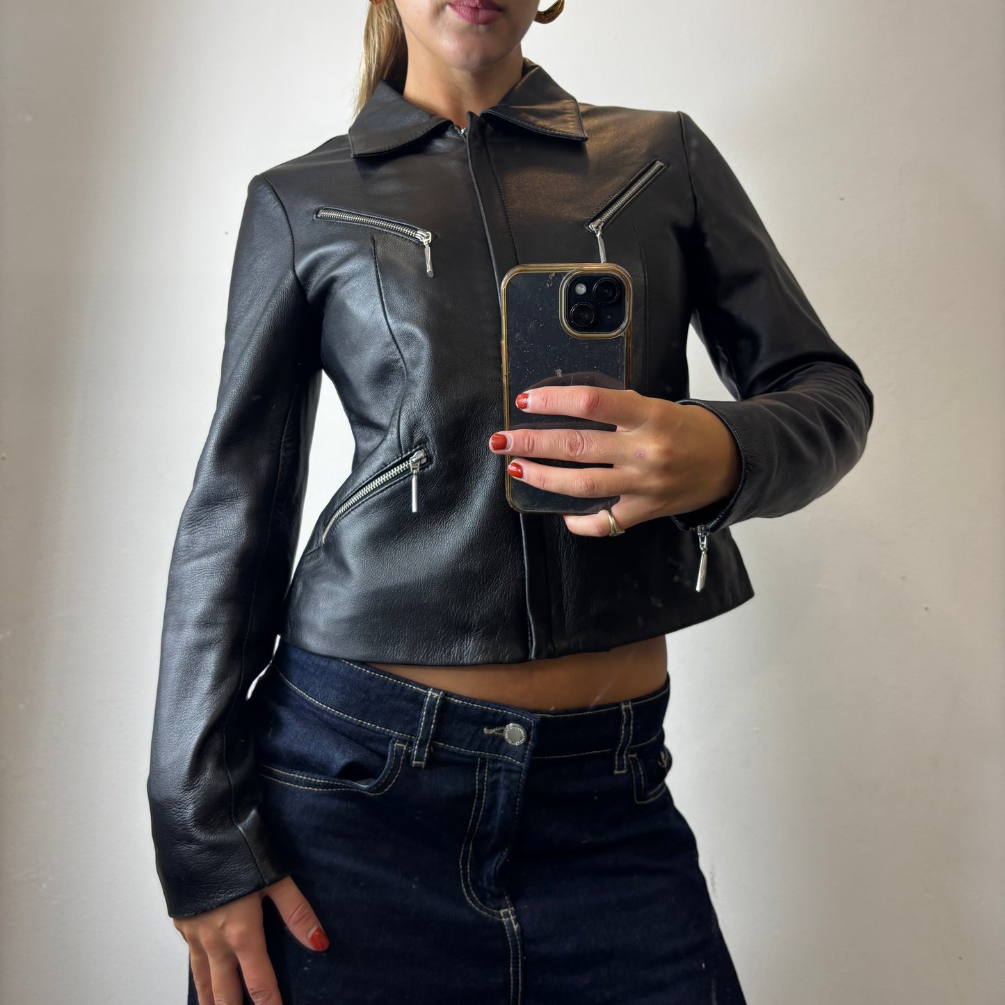 leather jacket