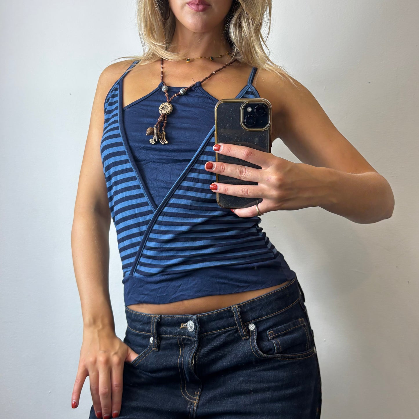 stripey top