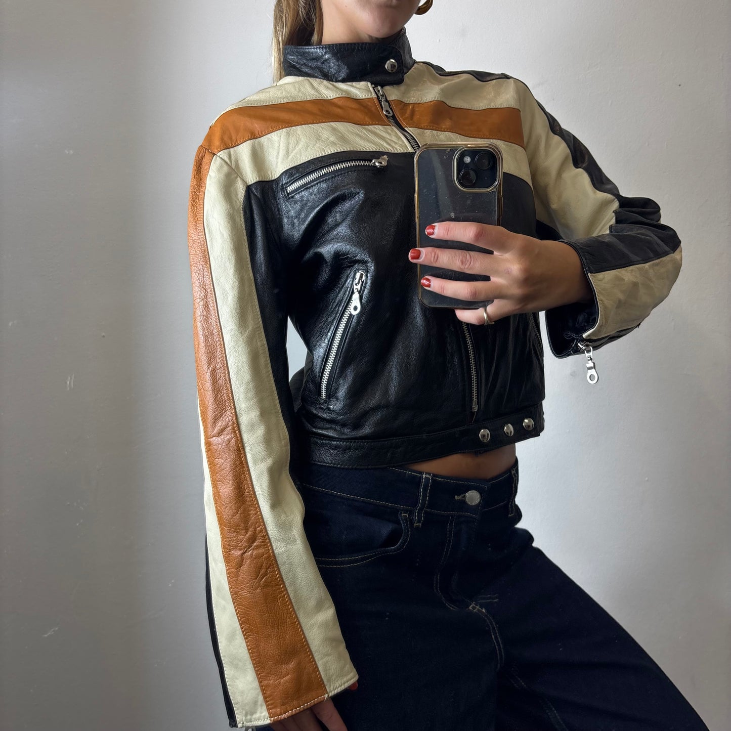 motocross leather jacket