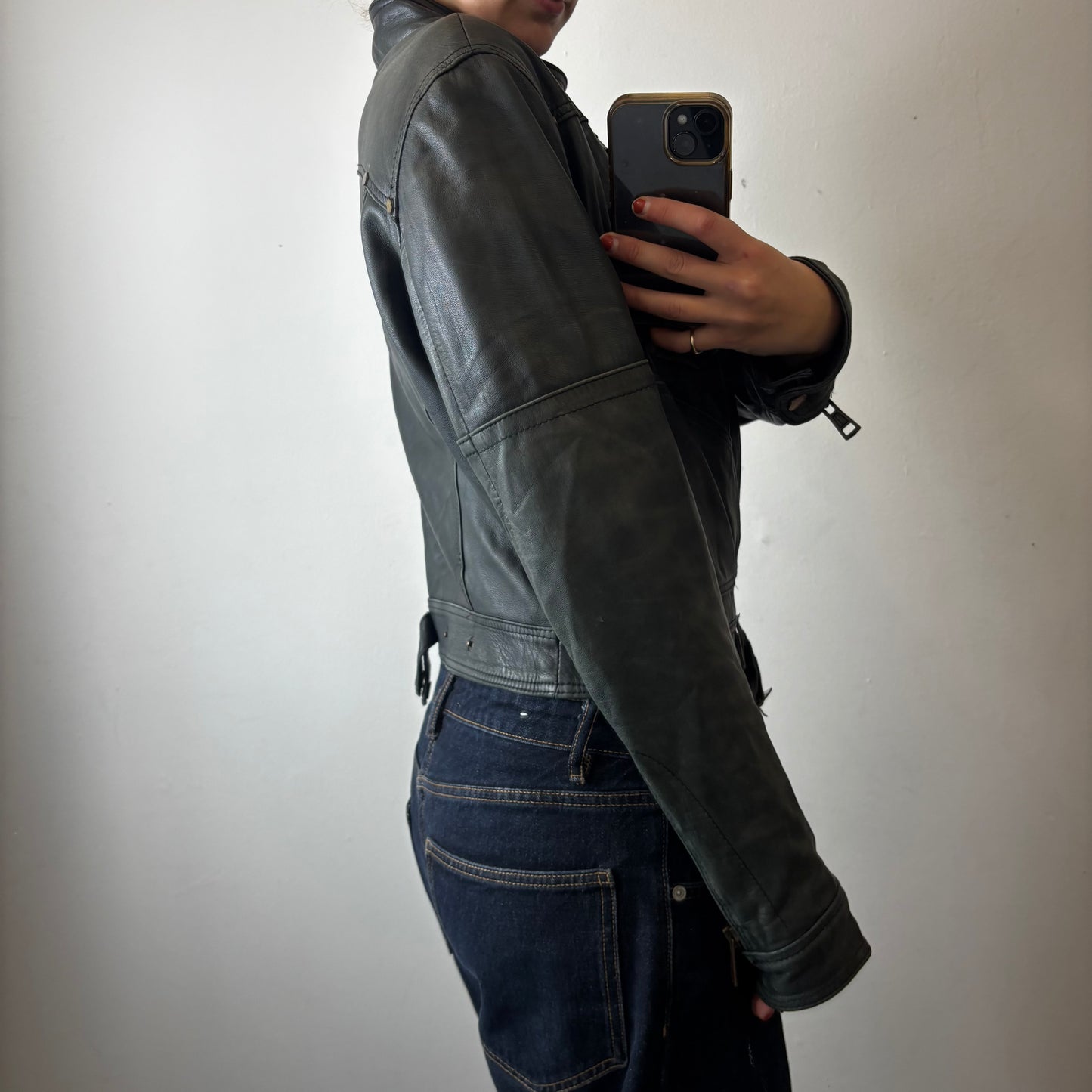 leather jacket