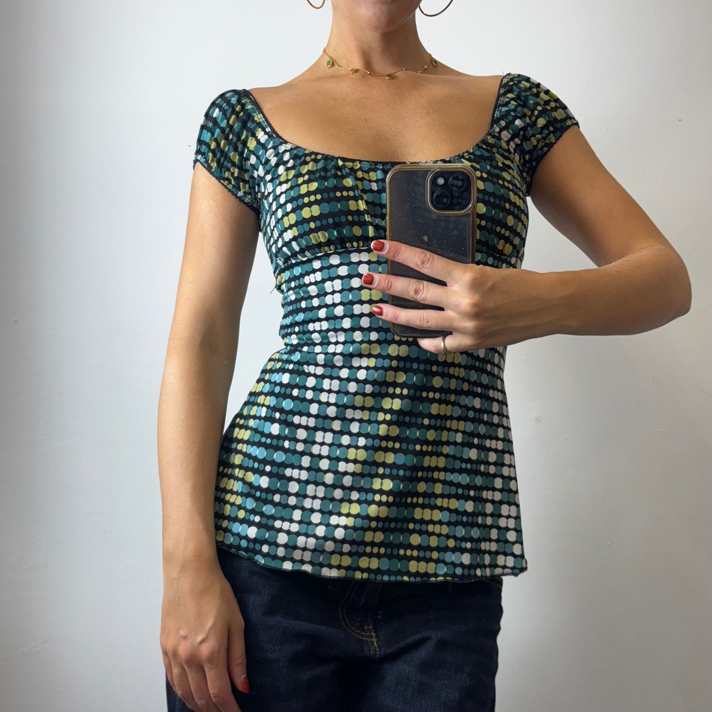 polkadot top