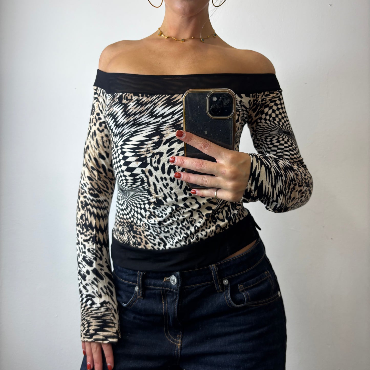 off the shoulder top