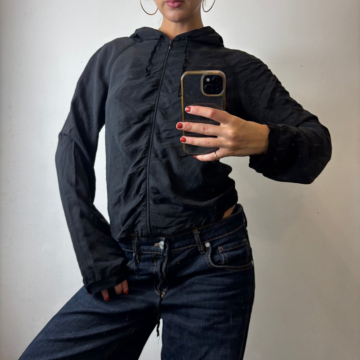 black jacket