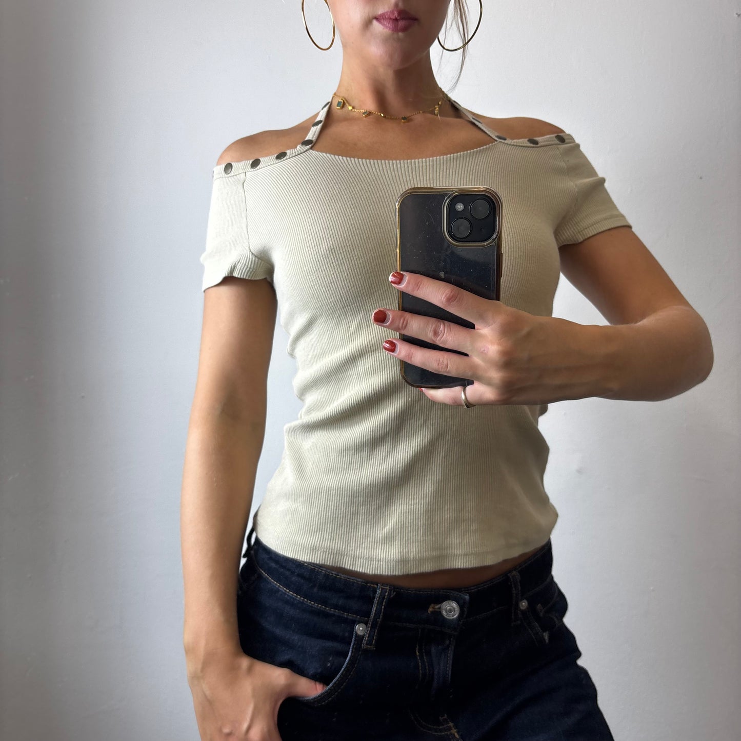 off the shoulder top