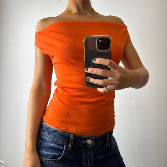 vintage mesh top
