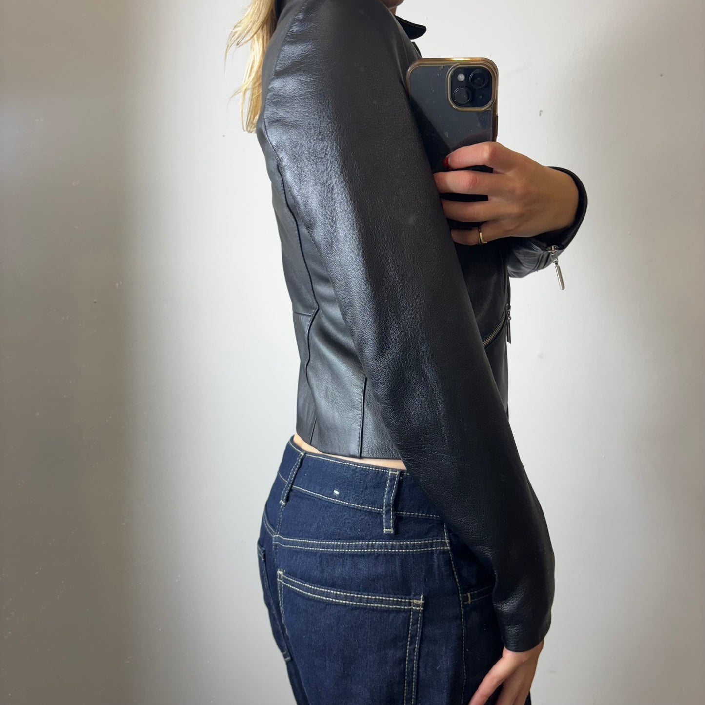 leather jacket