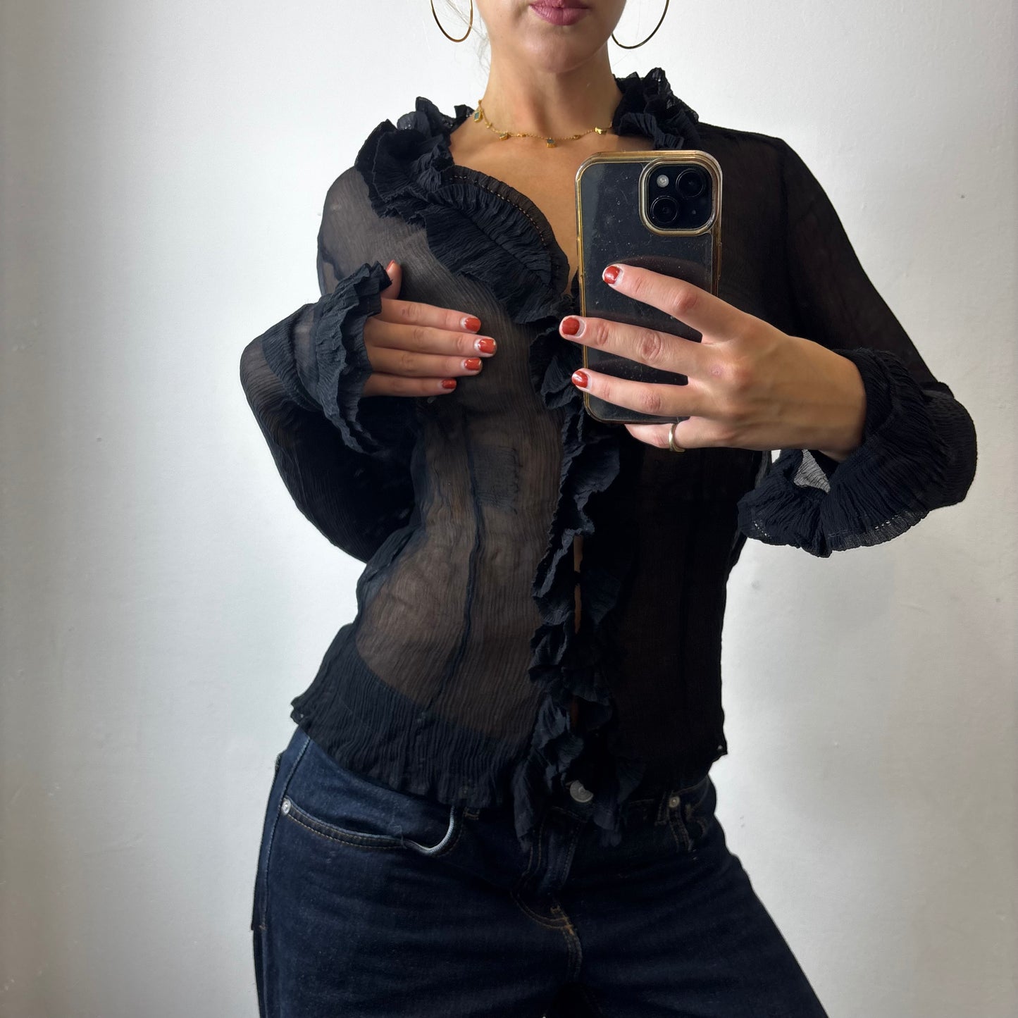 mesh shirt