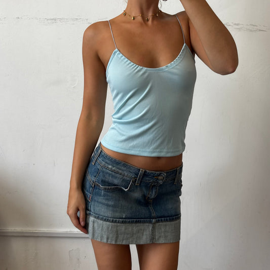 blue cami