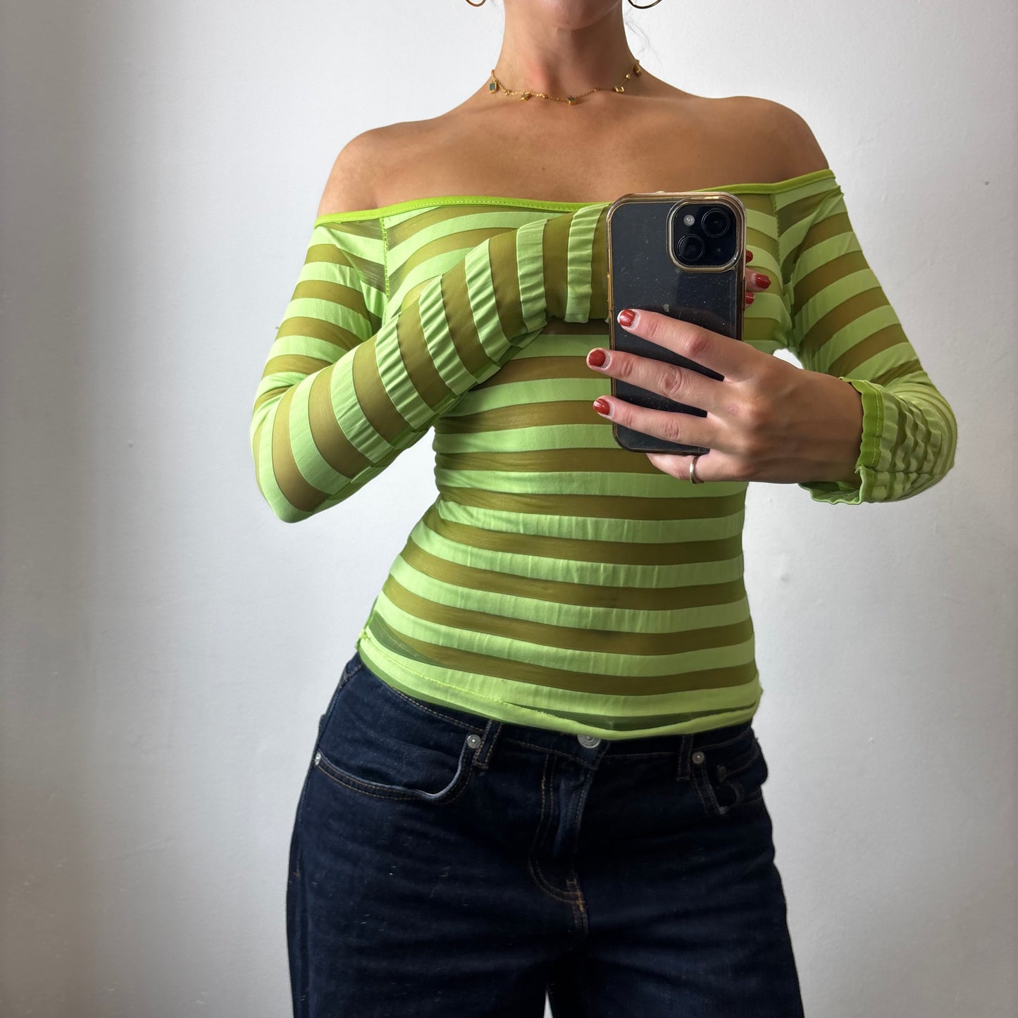 off the shoulder top
