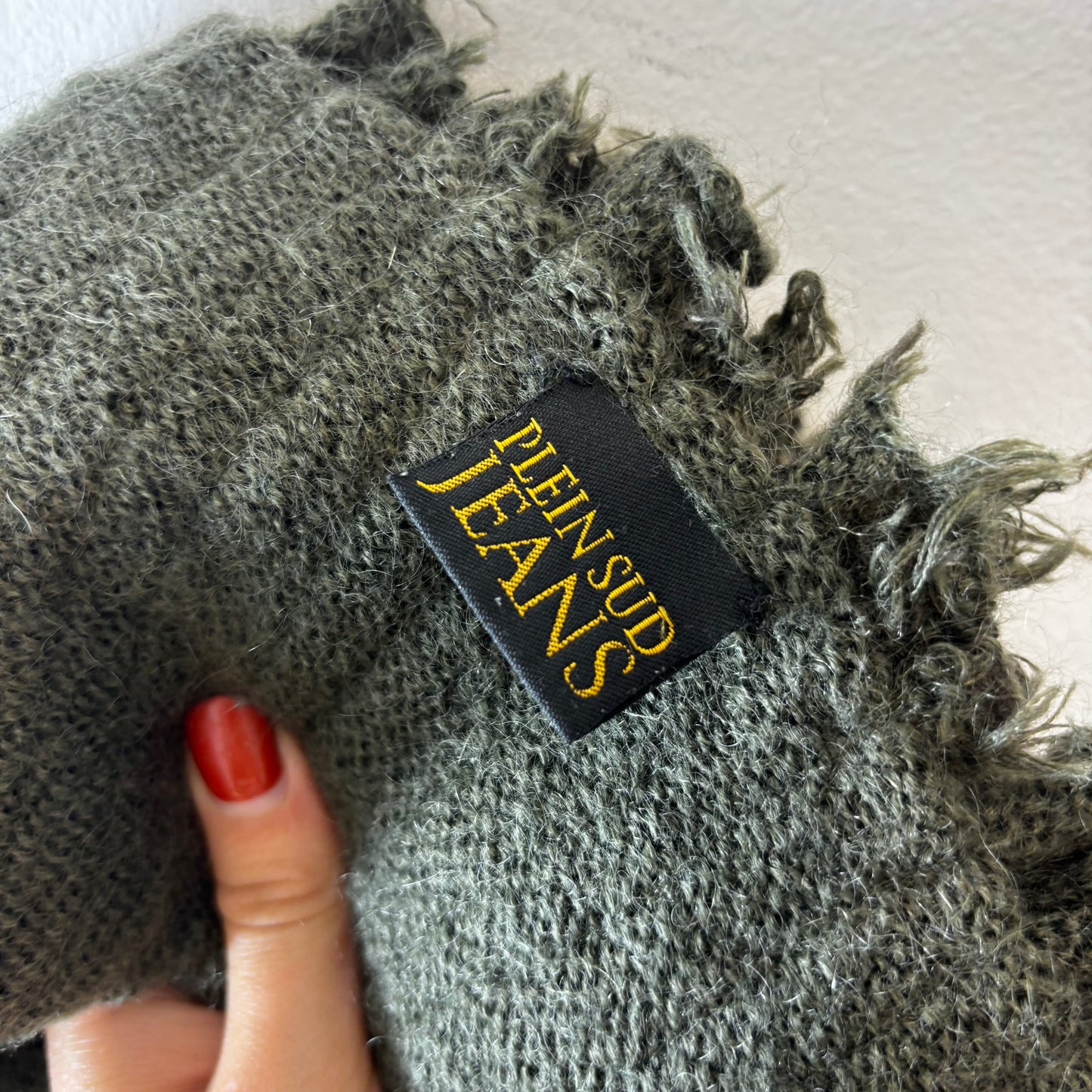 knit high neck top