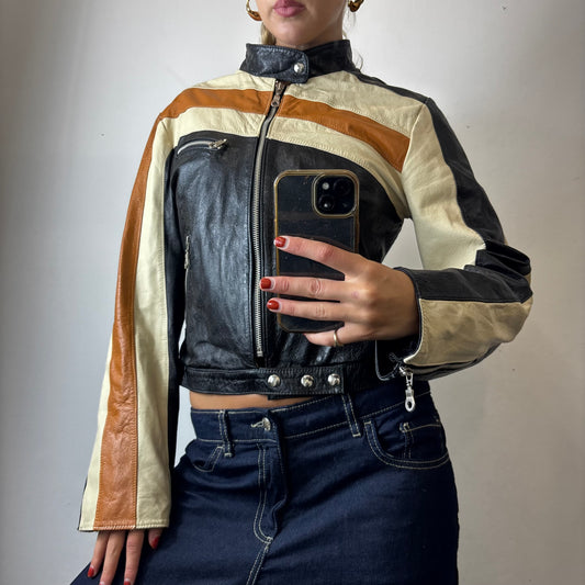 motocross leather jacket