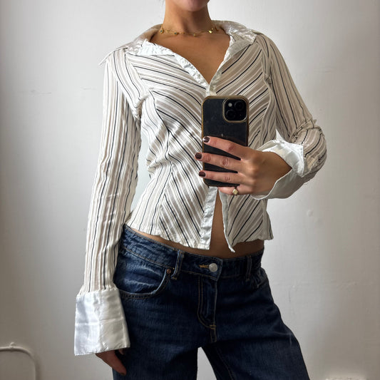 vintage pinstripe shirt