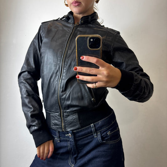 leather jacket