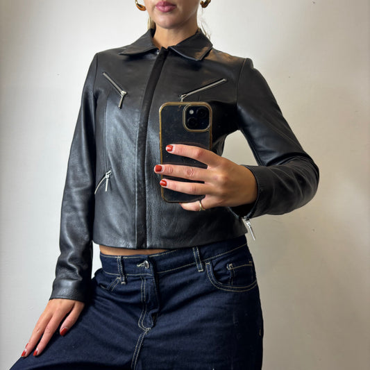 leather jacket